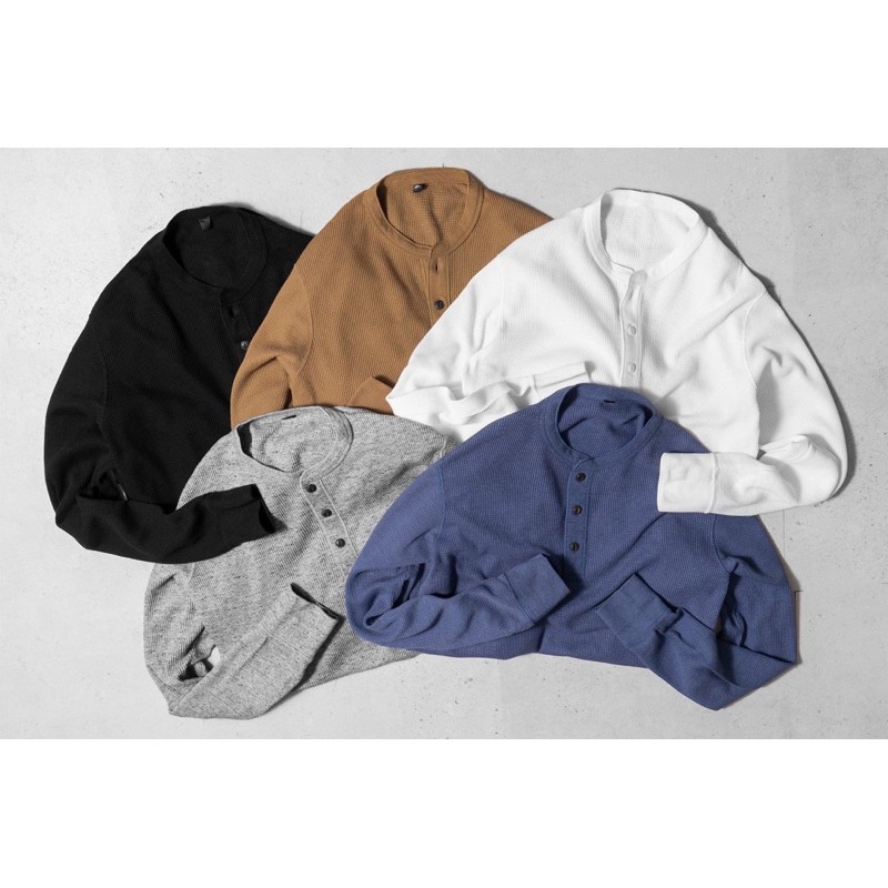 Thun waffle uni qlo size Xs s m L xL