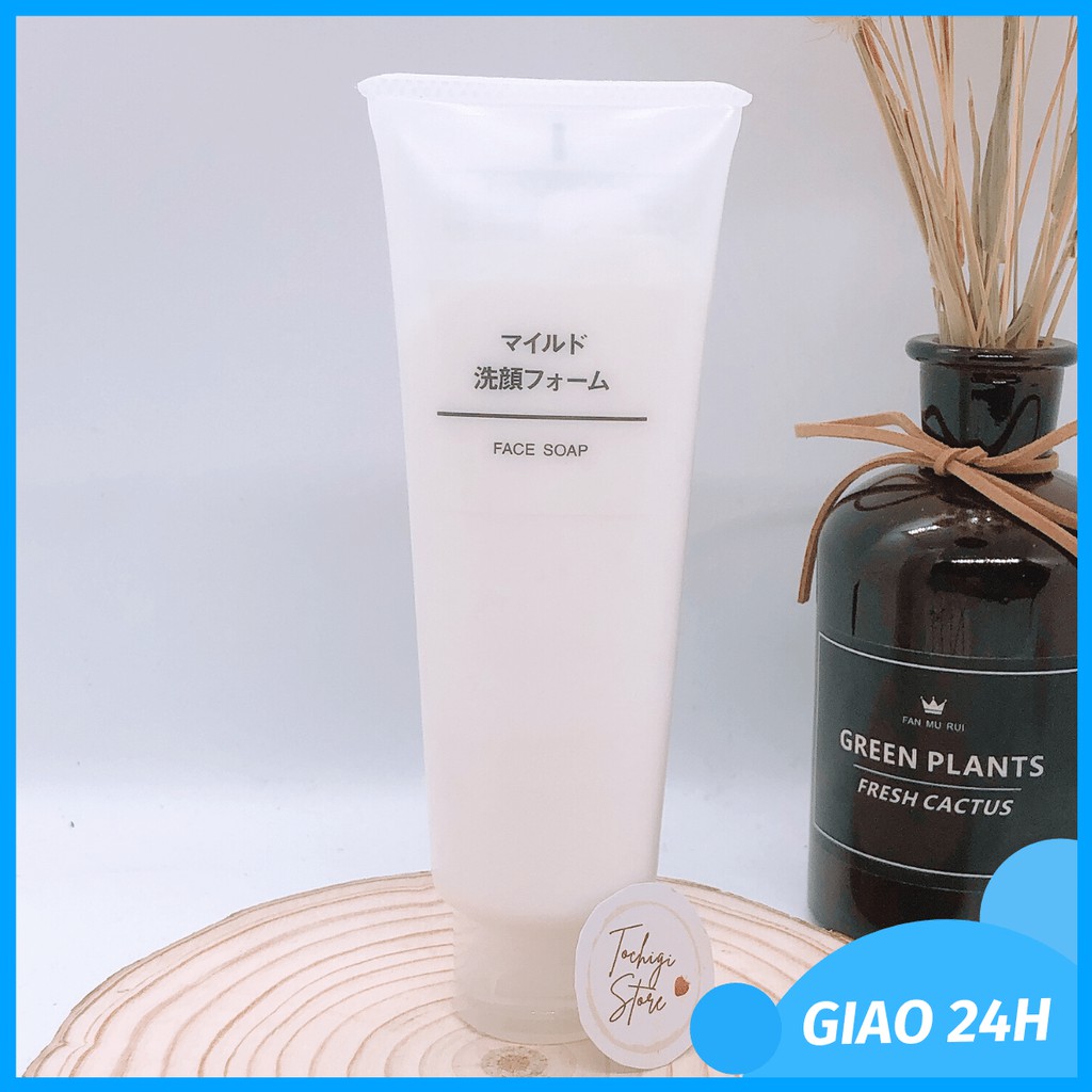 Sữa rửa mặt Muji Face Soap Nhật Bản 120g