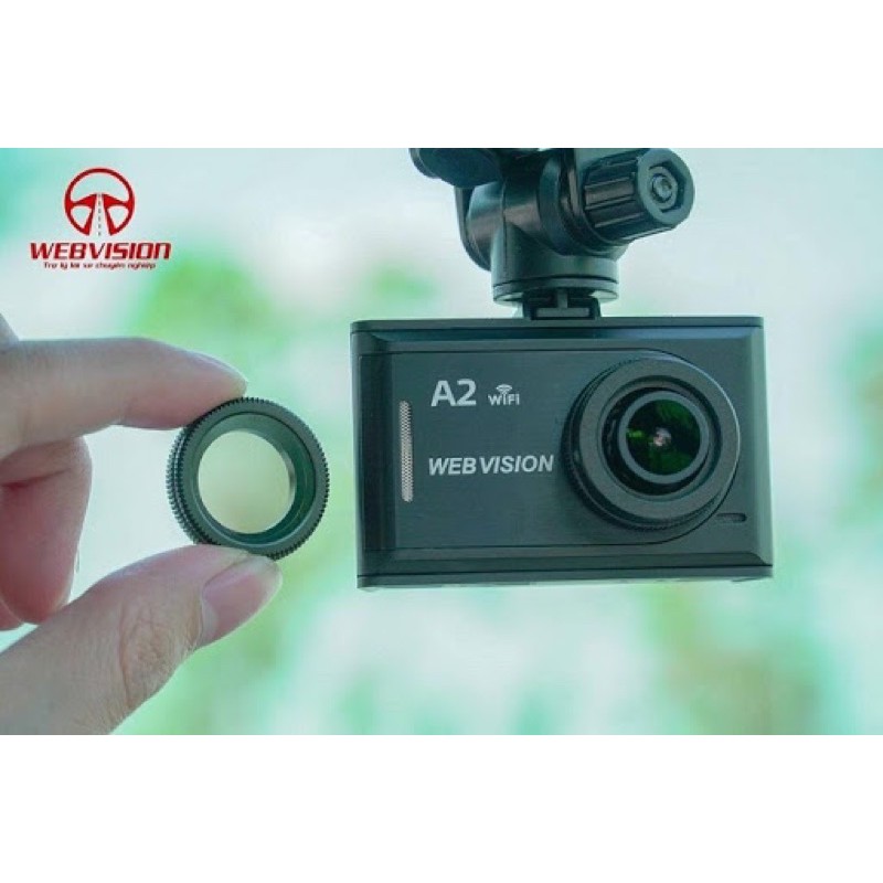 Camera hành trình Webvision A2 – Kết nối Wifi, xem video trực tiếp