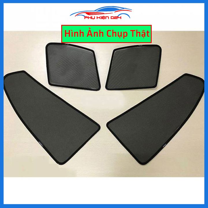 Bộ 4 rèm chắn nắng ô tô Cruze 2009-2019 khung cố định chống tia UV