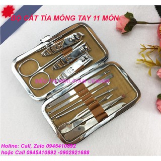 Bộ dụng cụ làm móng 11 món Made in Russia - dụng cụ làm nail