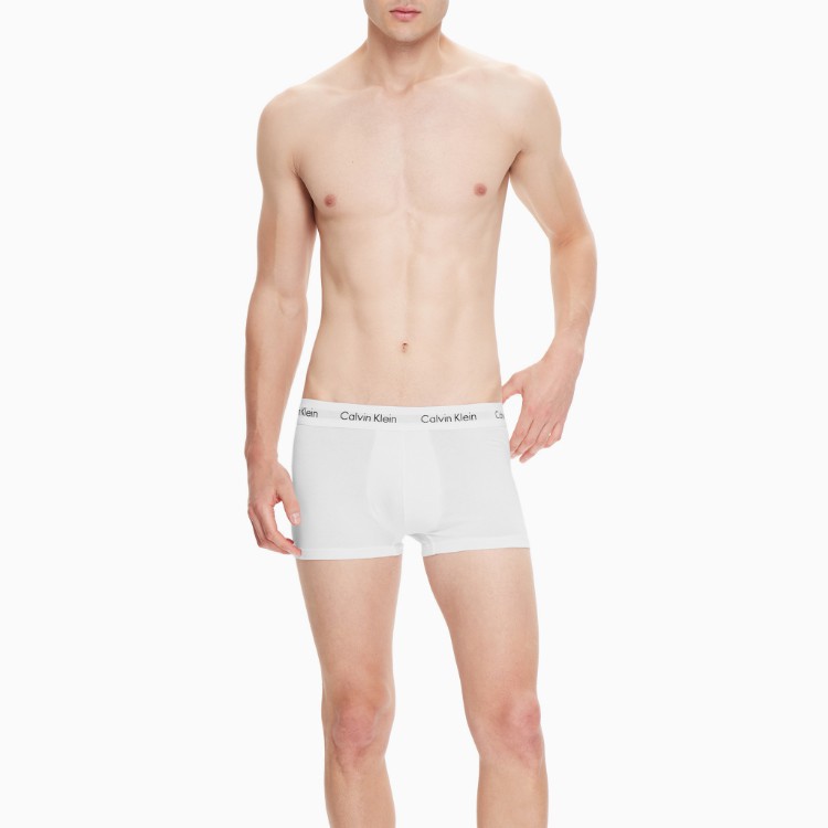 Mới brand calvin klein 1 hộp 3 quần lót nam 100% cotton thoáng khí in họa tiết nhiều màu sắc