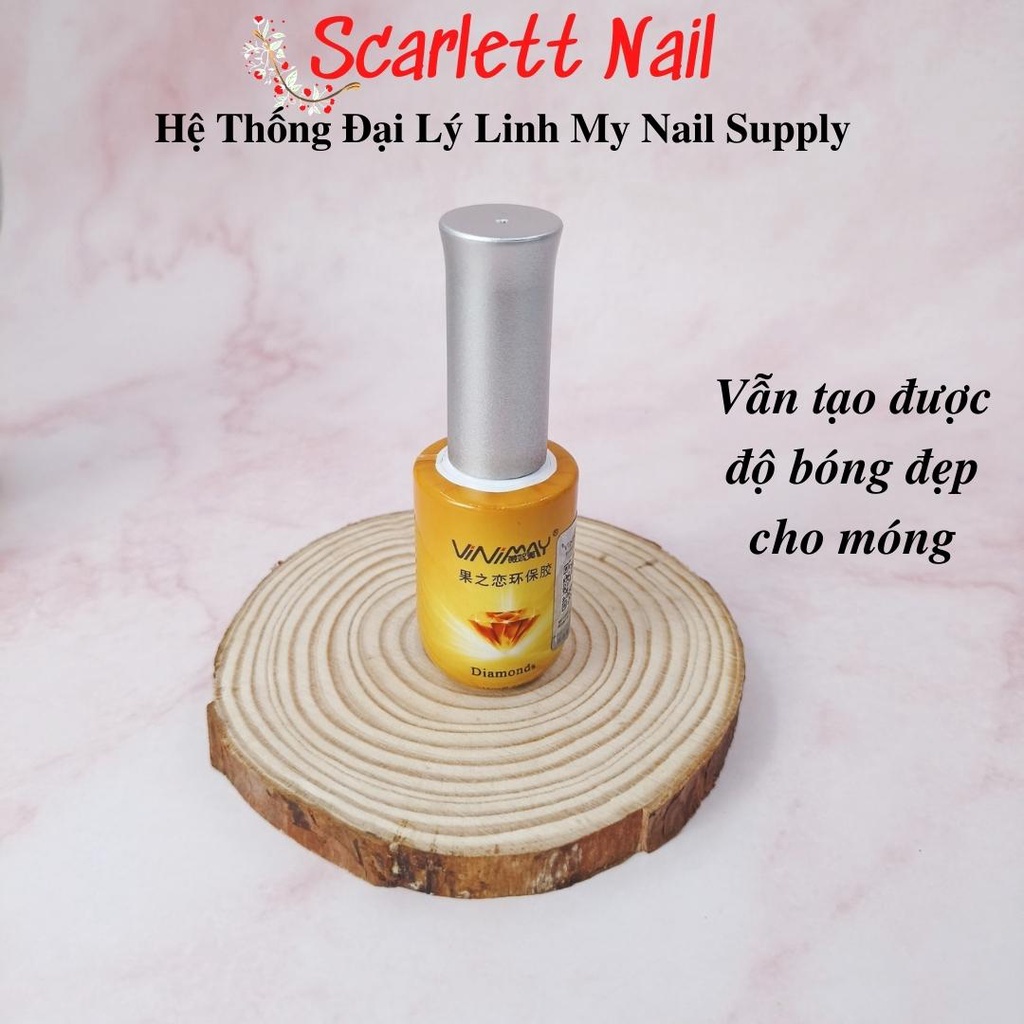Sơn Base Liên Kết Vinimay - Top bóng lì phá gel loang lột cường lực giọt sương