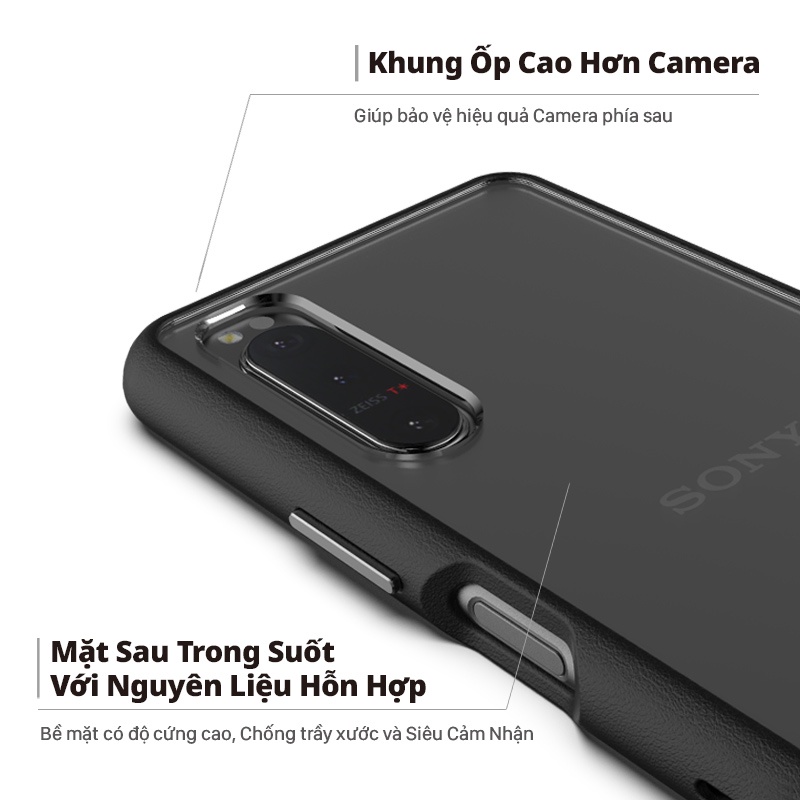 Ốp điện thoại Devilcase Lite of SONY Xperia 10 III/ 1 III / 5 III Cao cấp Chính hãng