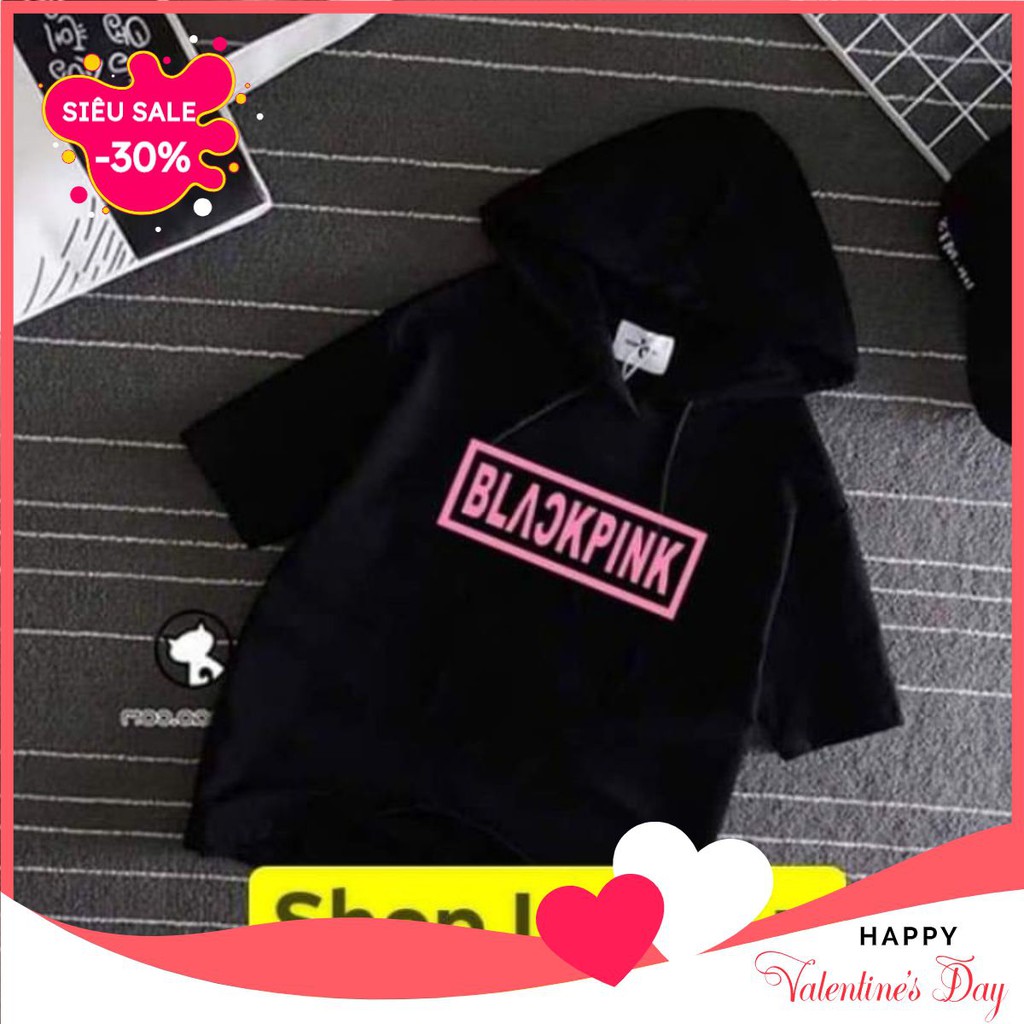 khuyến mại giá rẻ Áo Blackpink 🌺 Freeship 🌺 Áo hoodie blackpink tay lỡ có size giá ưu đãi nhanh tay đặt hàng