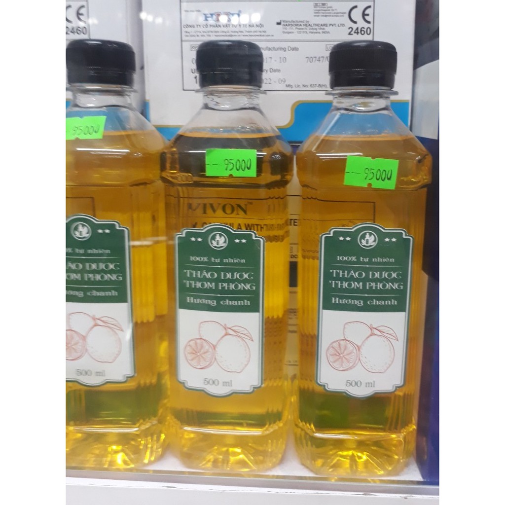 Tinh dầu Chanh thảo dược thơm phòng 500ml