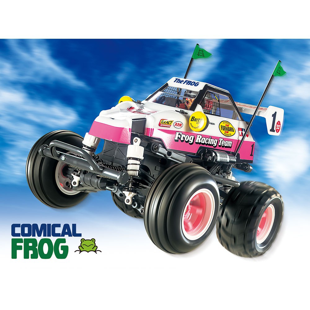 58673 1/10 SCALE R/C CAR COMICAL FROG (WR-02CB CHASSIS)  - GDC
