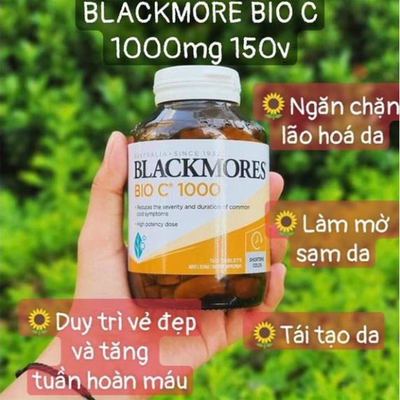 Vitamin C hỗ trợ Tăng Sức Đề Kháng BLACKMORES BIO C 1000,ÚC MẪU MỚI