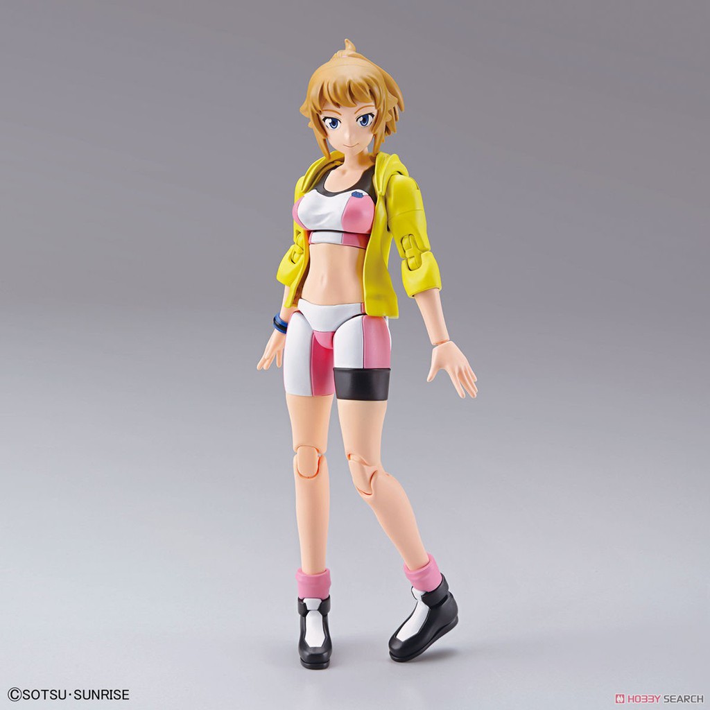 Mô Hình Lắp Ráp Figure-rise Standard Build Fighters Try Fumina Hoshino (tặng kèm base)