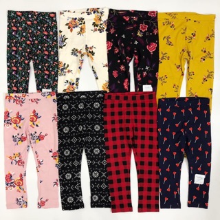 Quần legging thun bé gái VNXK