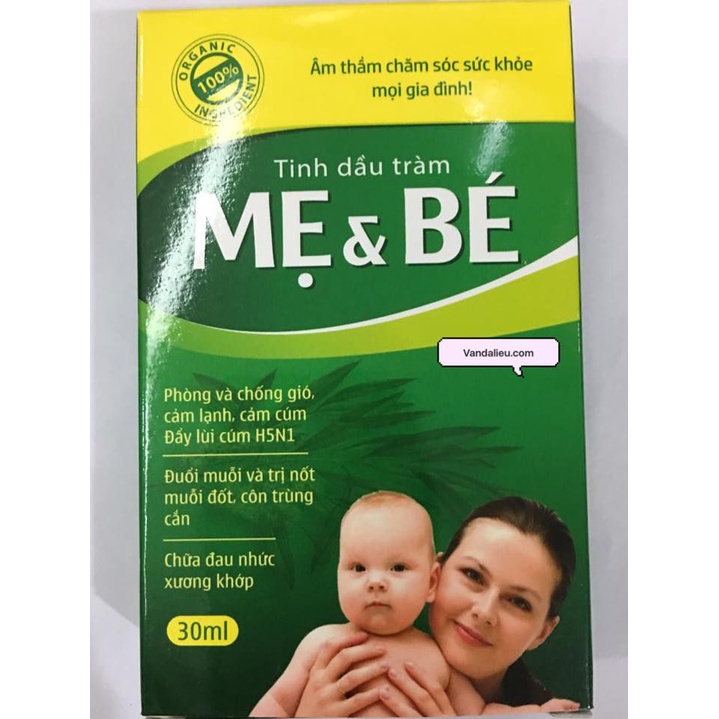 Tinh Dầu Tràm Cho Mẹ Và Bé 10ml Và 30ml Chiết Xuất Từ 100% Tự Nhiên