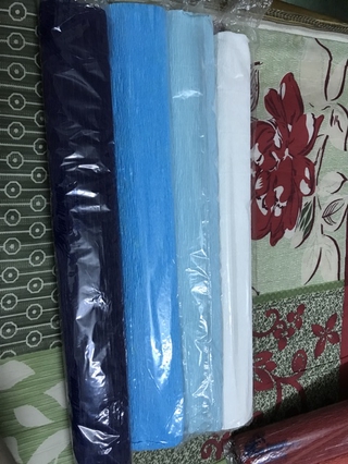 Giấy nhún làm hoa handmade