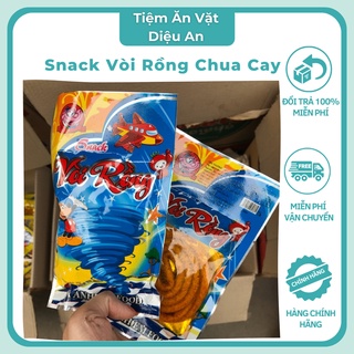 10 Goi Snack vòi rồng chua cay ❤ FREESHIP ❤️ Đồ ăn vặt tuổi thơ bim bim cay DA18