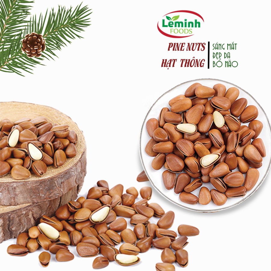 Pine Nuts - Hạt Thông Mỹ [Hộp 500gr]