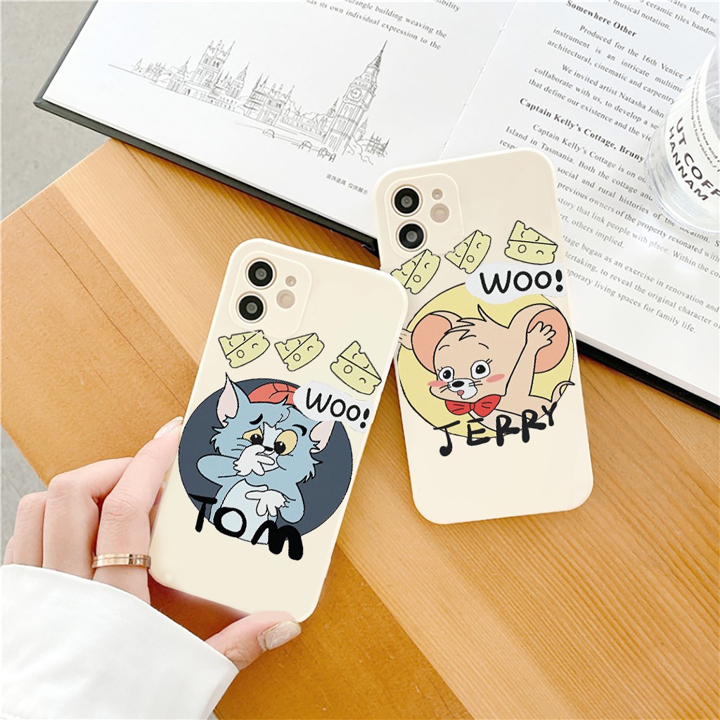 Ốp lưng iphone hoạt hình viền vuông chống sốc cho iphone 6/6plus/6s/6splus/7/7plus/8/8plus/x/xr/xs/11/12/13/pro/max/plus
