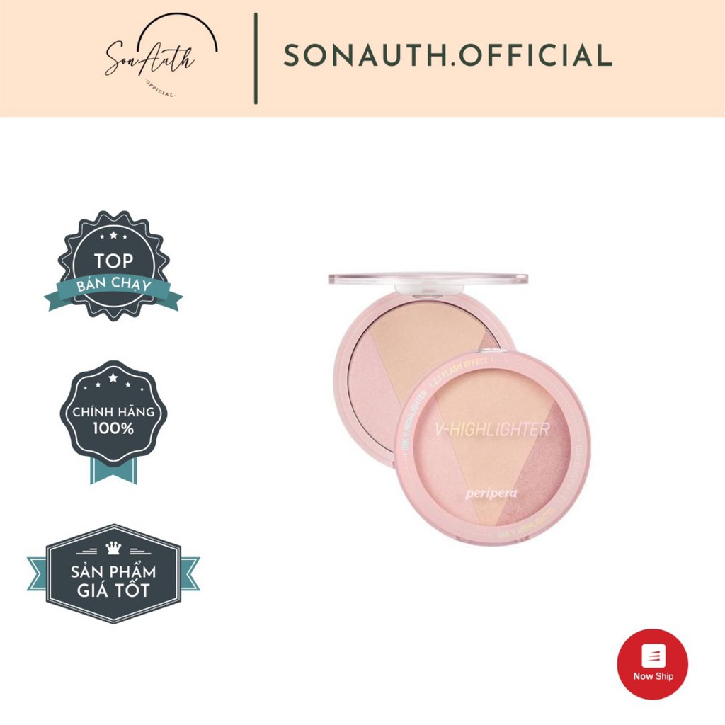 Phấn bắt sáng Peripera Ink V-highlighter