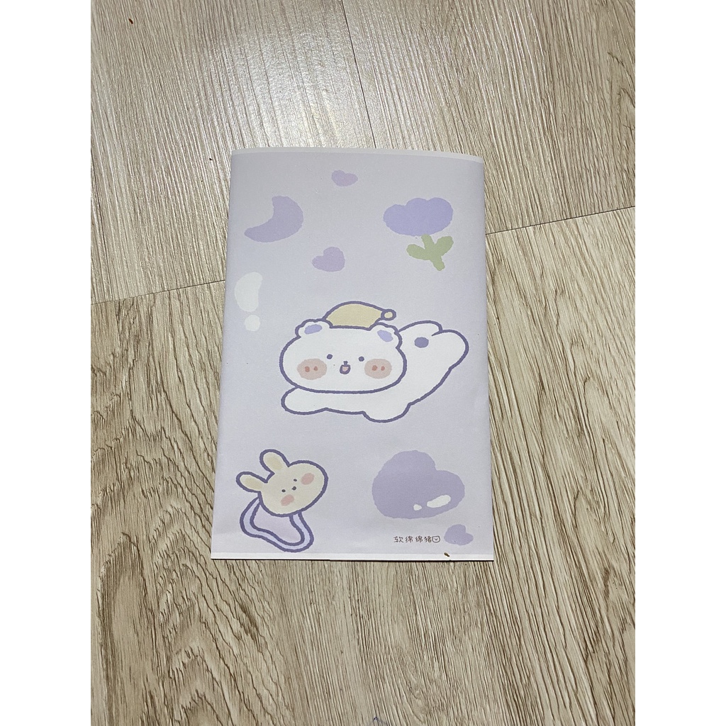 Túi giấy đựng quà/ túi giấy gói hàng mẫu dễ thương size 14x21cm
