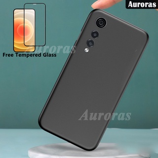 1 ốp điện thoại mềm kèm kính cường lực cho lg velvet 5g v50 thinq lg velvet 5g g8 v60 thinq