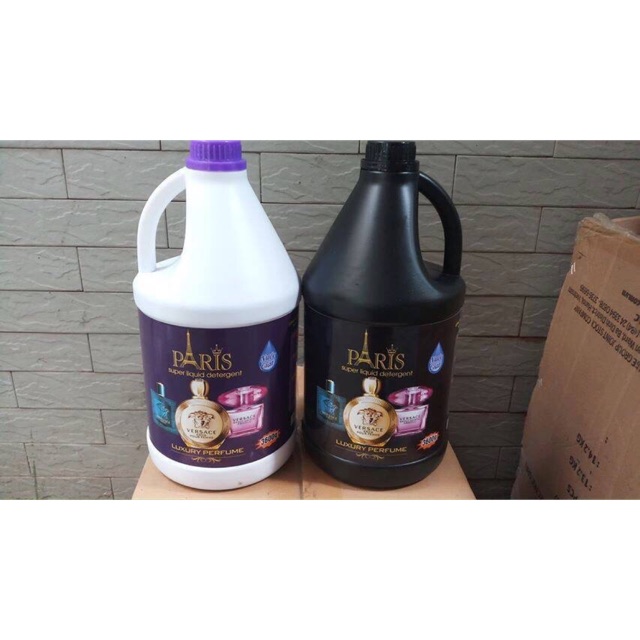 2 can nước giặt Paris 3,6l