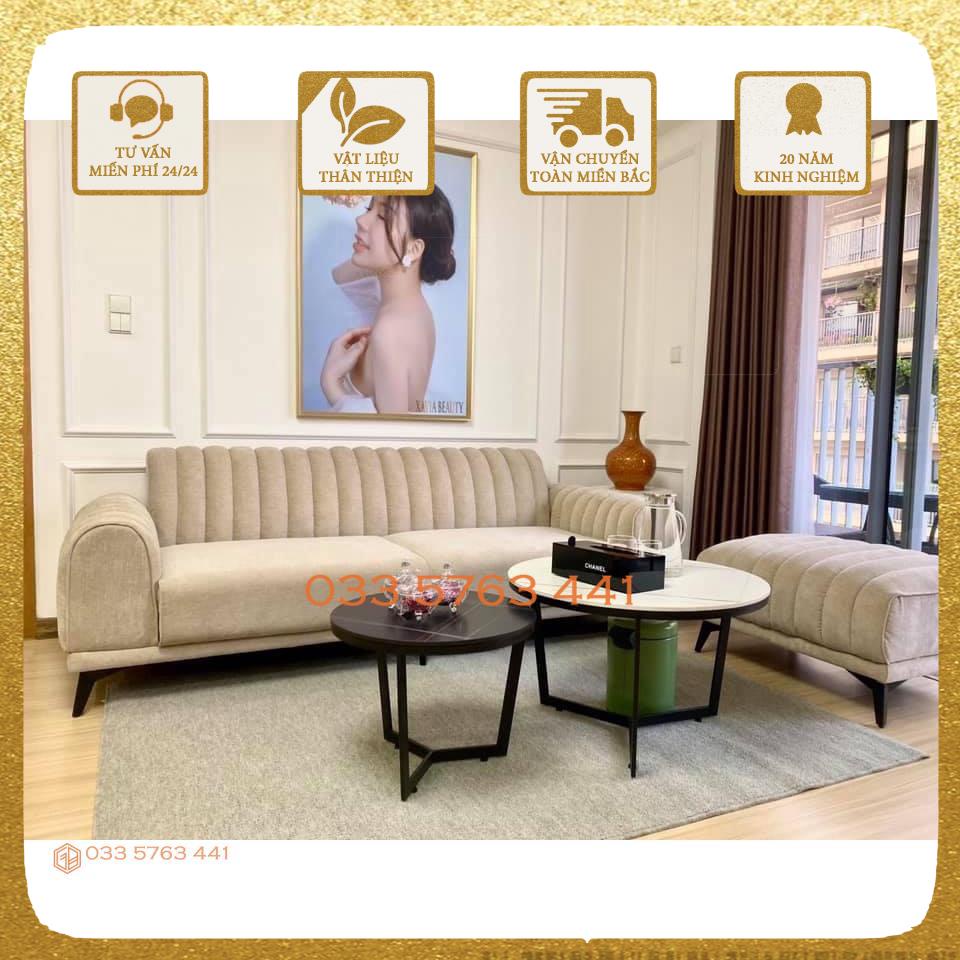 Ghế sofa phong khach kích thước ghế dài 2m, có nhận làm theo yêu cầu, với 100 màu sắc tùy chọn