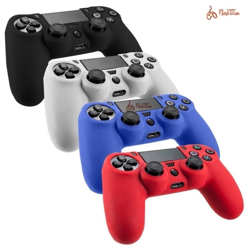 Tay cầm chơi game không dây dành cho máy PS 4 - Tay cầm chơi game PS4, PC, điện thoại - Có rung | WebRaoVat - webraovat.net.vn