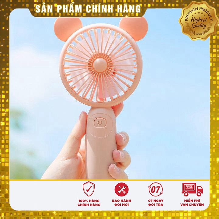 [Mã ELHA22 giảm 5% đơn 300K] [ Giá siêu rẻ,chính hãng ] Quạt cầm tay mini Remax F41 Ruchun Series tích hợp pin sạc