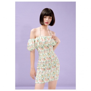Đầm Libe xanh size S