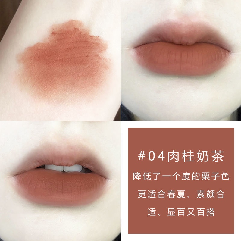 [Hàng mới về] Son lì trang điểm dễ thương thời trang cho nữ