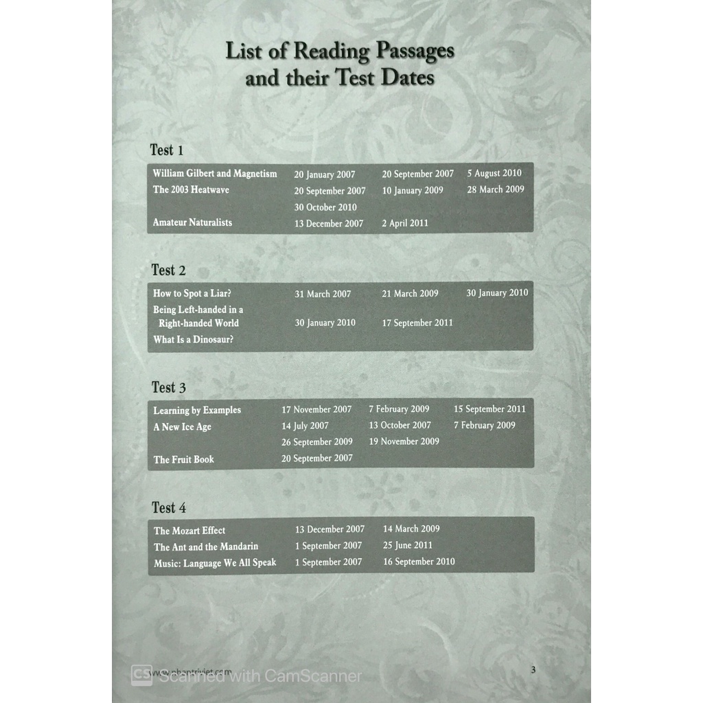 Sách Ielts Reading Recent Actual Tests