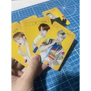 SET 7 CARD BTS X MCDONALD( ép + bo góc)