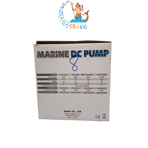 Máy bơm điện 1 chiều Jebao DCP 6500 - DCP 8000 - DCP 10000 - DCP 12000 - DCP 13000 - DCP 15000  cho bể cá cảnh