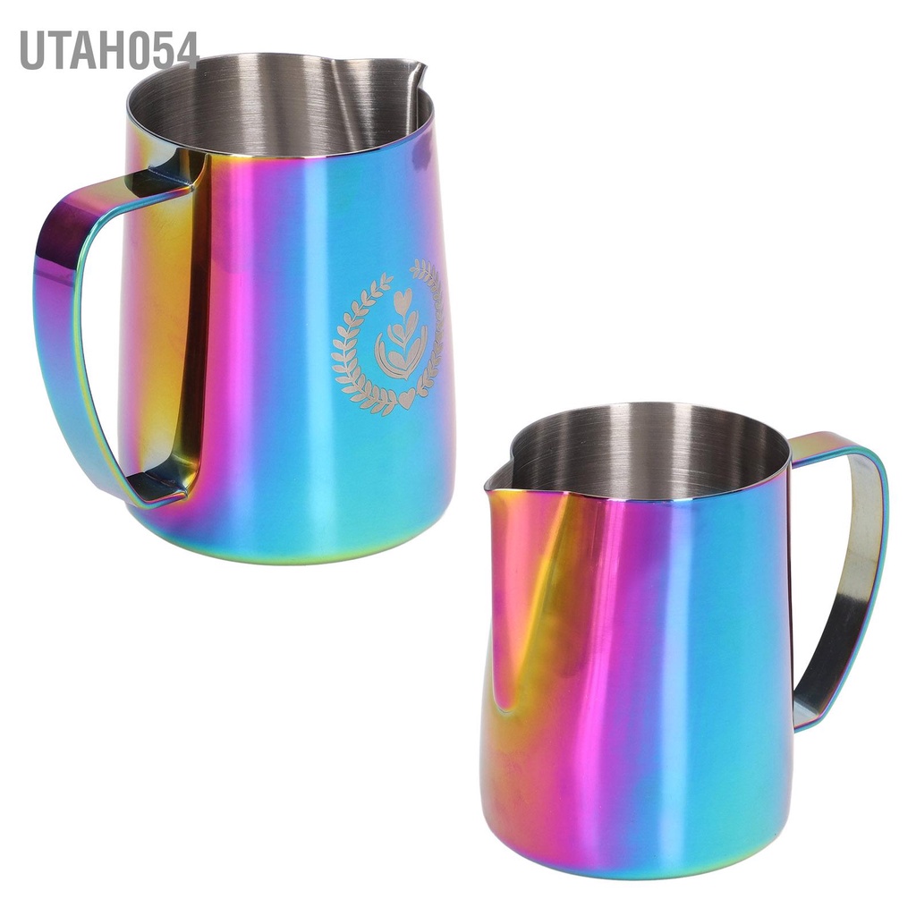 Utah054 Bình trữ đông sữa 600ml 304 Thép không gỉ Cấp thực phẩm Eagle Vòi đa năng Cốc làm lạnh cà phê