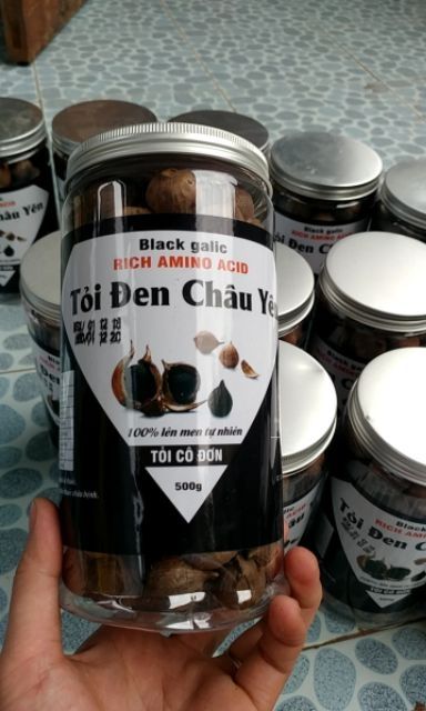 TỎI ĐEN BÓC VỎ CỦA HTX SƠN LA