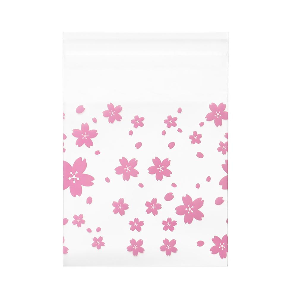 Set 100 Túi Nhựa Đựng Kẹo Giáng Sinh Tự Dính