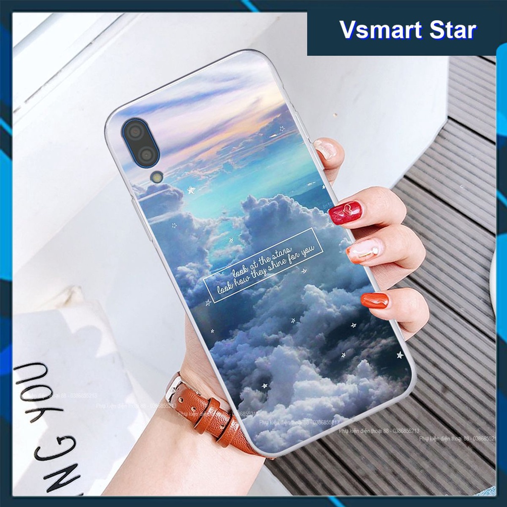 Ốp lưng 3D Vsmart Star hình hoa, vũ trụ đẹp - CAO CẤP - SANG TRỌNG