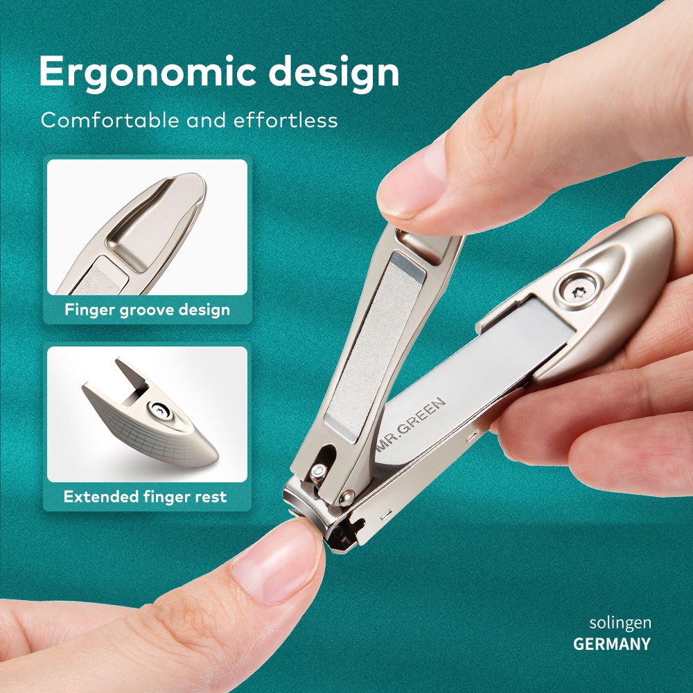 Kìm Cắt Móng Tay MR.GREEN Bằng Thép Không Gỉ Chuyên Nghiệp