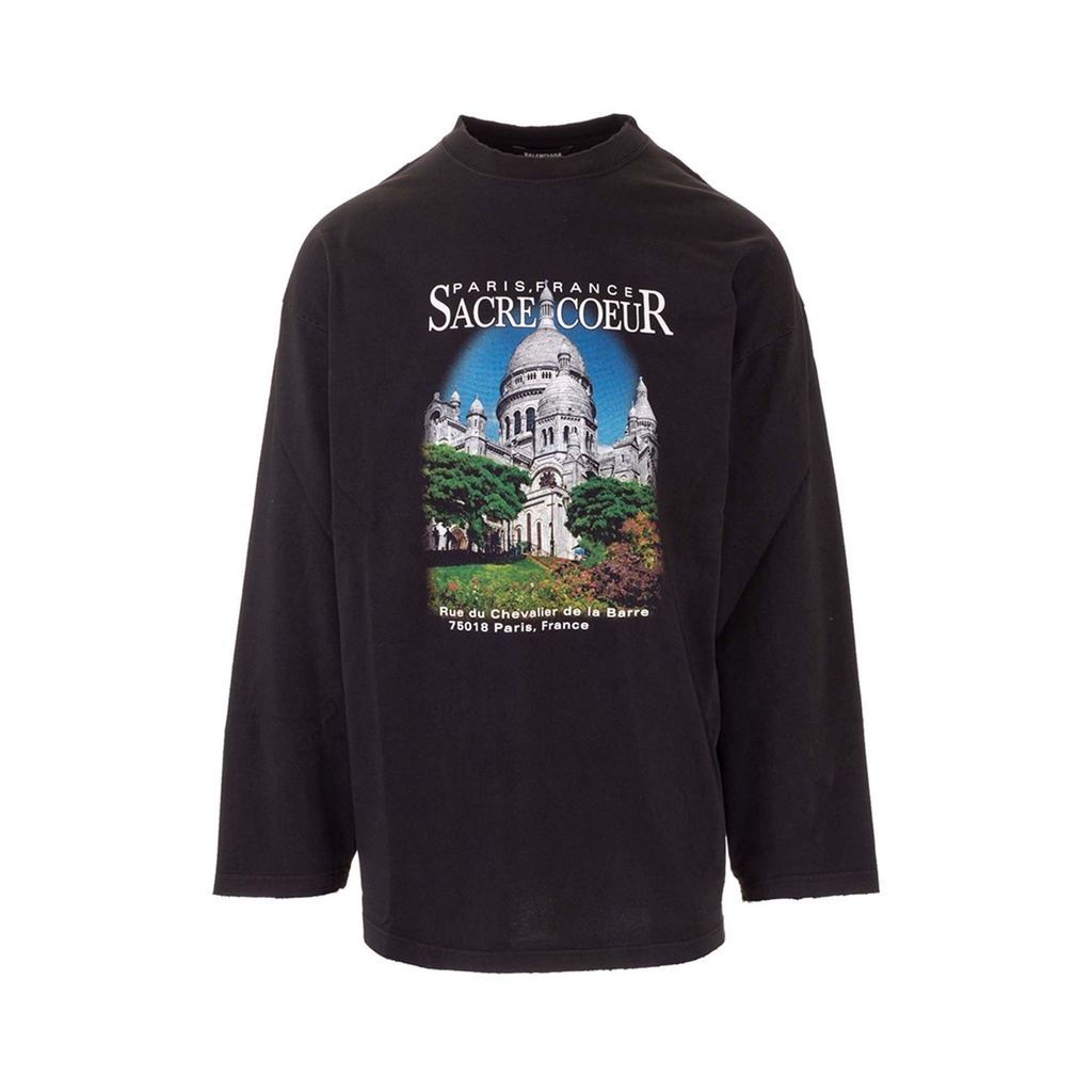 Mua Áo Balenciaga Sacre Coeur dài tay, Balenciaga Long Sleeve giá rẻ ...