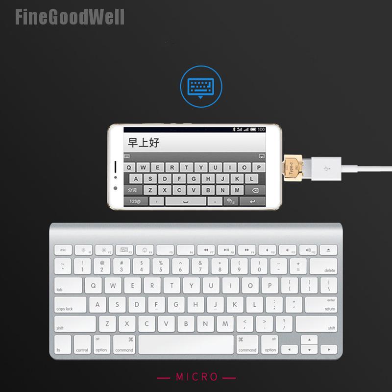 Đầu Chuyển Đổi Từ Giác Cắm Usb Sang Giác Cắm Type C Tiện Dụng | BigBuy360 - bigbuy360.vn