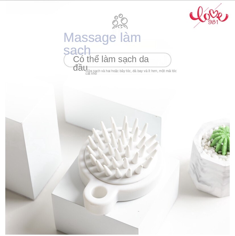 Handy Scalp Care Massage Silicone Brush