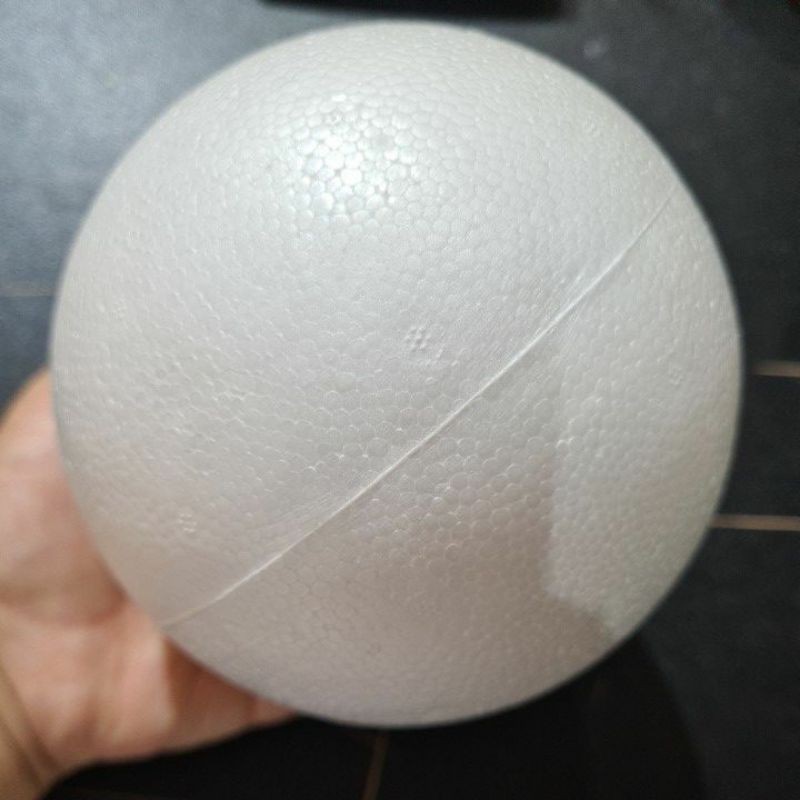 Xốp banh tròn đk 11 cm làm khinh khí cầu