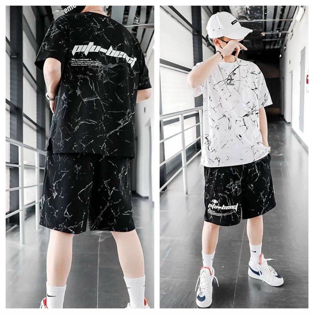 Bộ quần áo thể thao nam, set bộ mùa hè 2021 - BN300