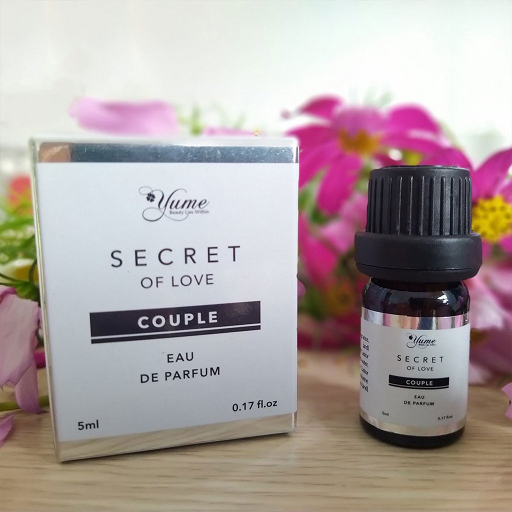 Nước hoa vùng kín YUME Secret Of Love 5ml nữ giúp khử mùi hôi, kháng khuẩn, làm sạch hiệu quả, lưu hương quyến rũ