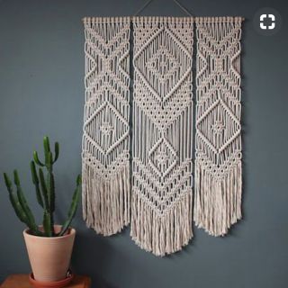 Rèm MACRAME 70cm x 100cm [Mã BLEUSHIP để được hỗ trợ phí ship]