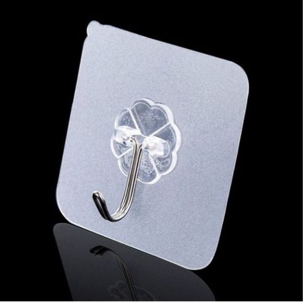 Móc treo đồ dính tường chịu lực, siêu dính, bền bỉ, móc dán tường chịu lực  đến 10 kg loại trong suốt giá rẻ - MDT