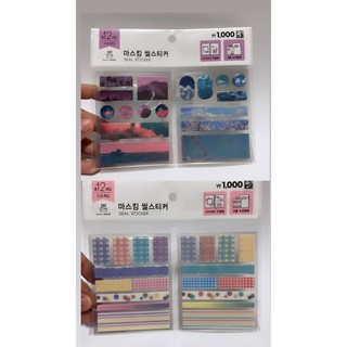 [CÓ SẴN] SEAL STICKERS TRANG TRÍ - DAISO HÀN QUỐC