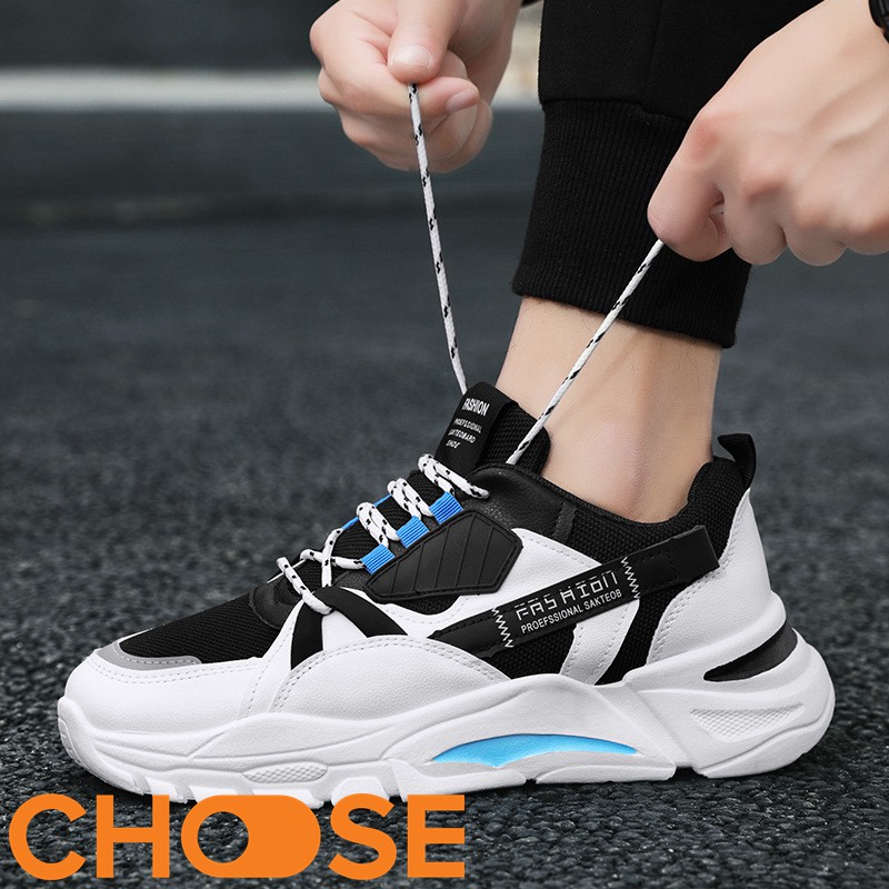 Giày Nam ULZZANG Choose Sneaker Nguyên Khối Tăng Cao G44K1