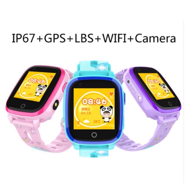 Đồng hồ thông minh định vị Trẻ em GPS WiFi 4G DF33 có khe gắn sim nghe gọi