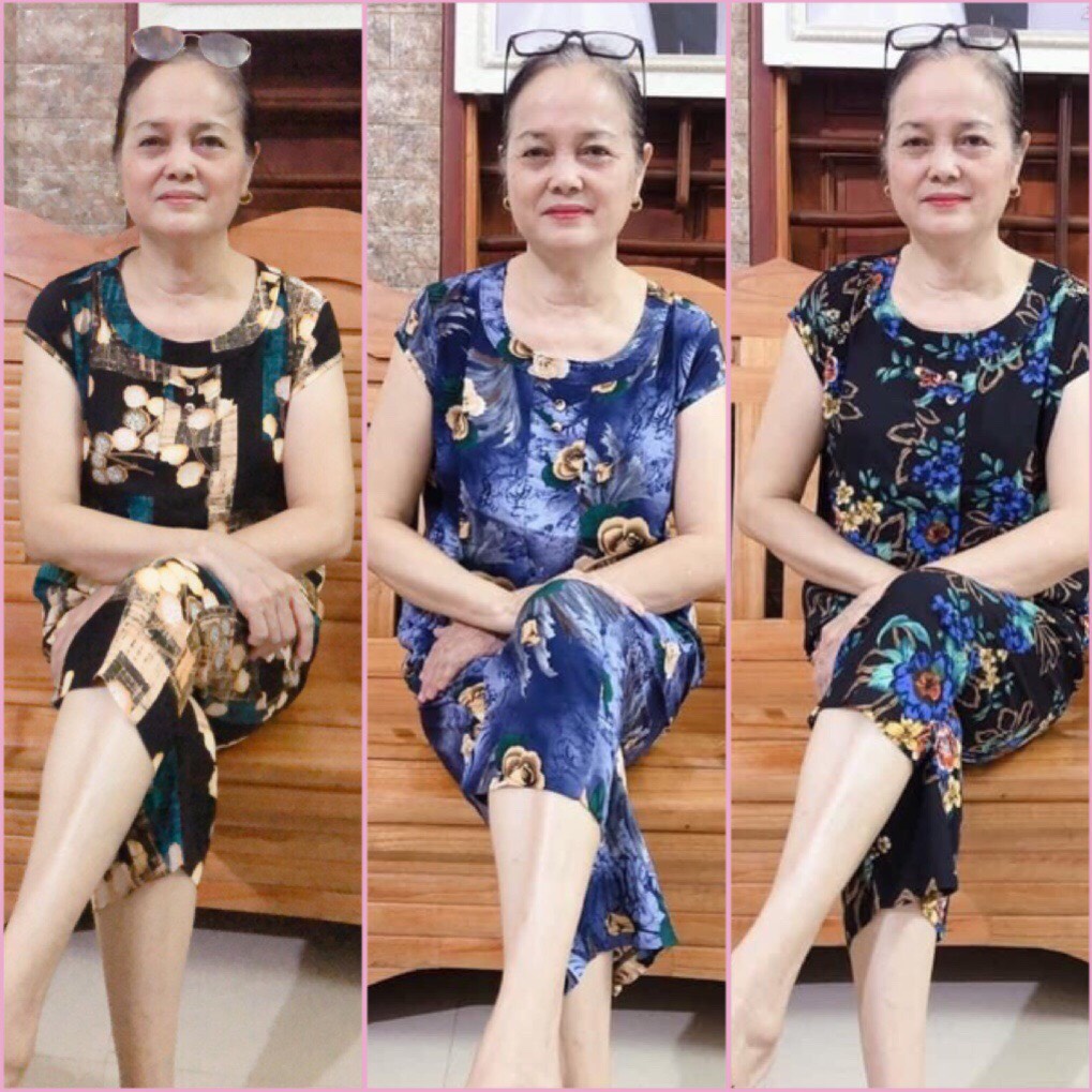 Bộ Lanh Mặc Nhà Trung Niên Hàng thiết kế may đẹp - Bộ Lanh Dành cho người lớn tuổi