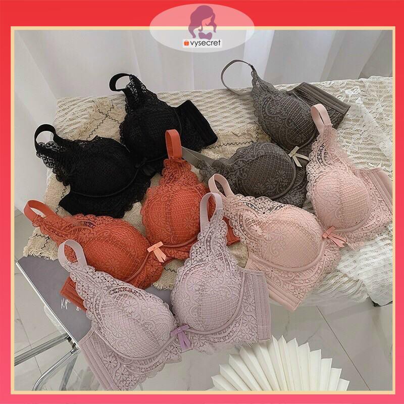 BỘ ĐỒ LÓT SIÊU NÂNG NGỰC 💥kèm quà tặng💥áo ngực chất cao su non thông hơi tạo khe,lên phom siêu đỉnh. | BigBuy360 - bigbuy360.vn