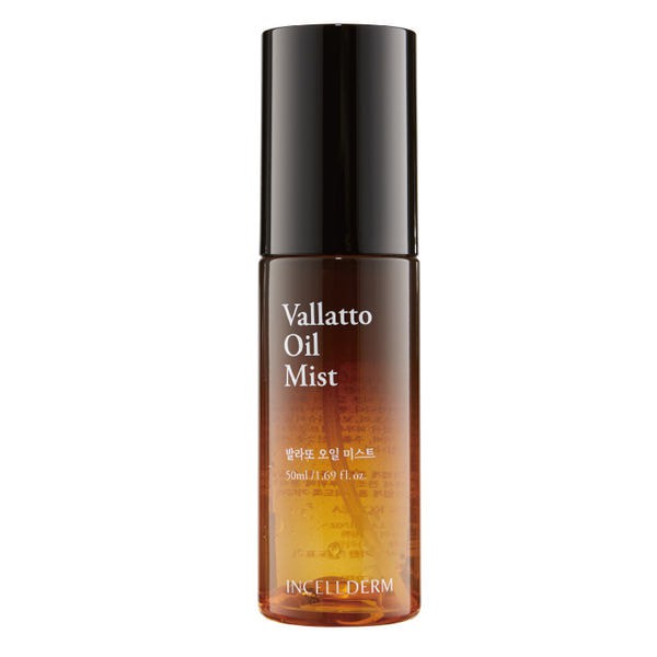 XỊT KHOÁNG CĂNG BÓNG DA - MỜ THÂM NÁM VALLATTO OIL MIST INCELLDERM 50ML CHÍNH HÃNG - SIÊU CĂNG BÓNG DÀN PHẲNG NẾP NHĂN